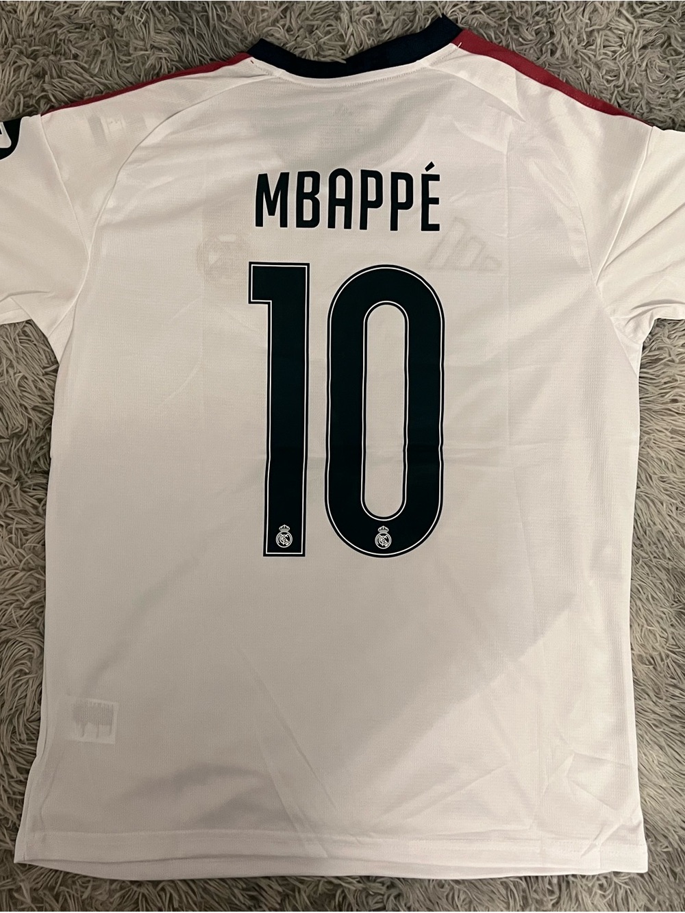 Real Madrid White Men's #10 Football Jersey